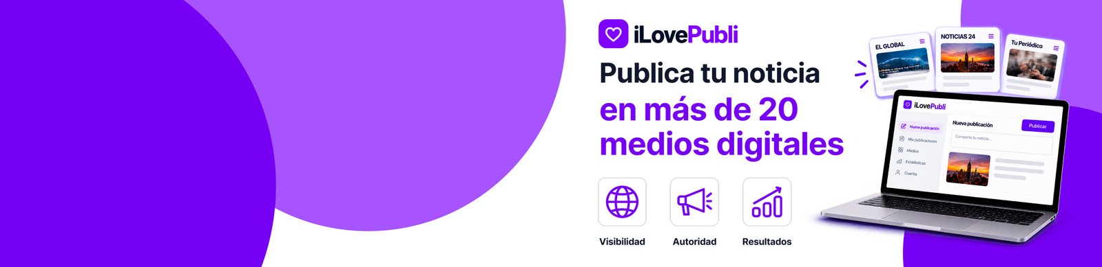 Plataforma de difusión y noticias iLovePubli